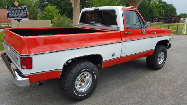 1976 silverado k-10 4x4 framed off restoration