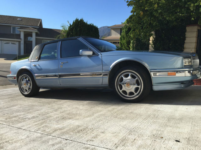 1991 cadillac seville eldorado classic 4 door luxury car low miles excellent