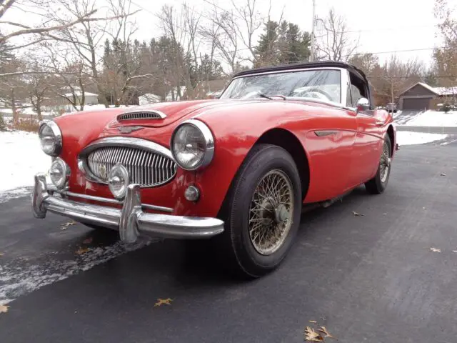 1965 austin healey 3000, mark iii bj8