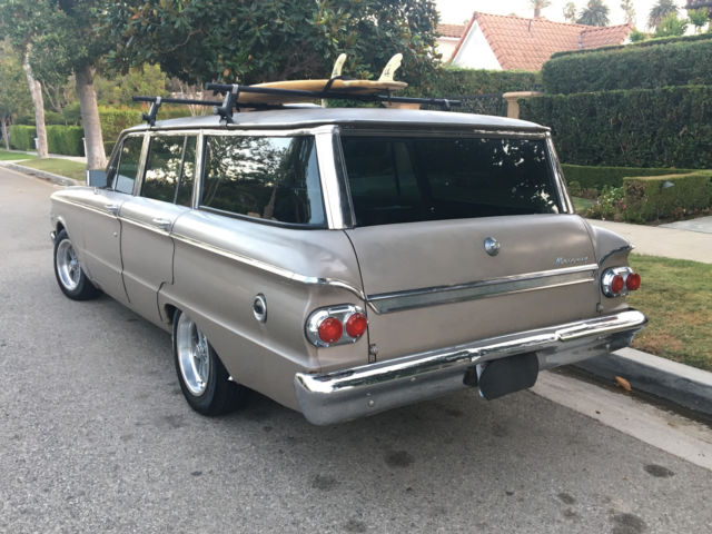 awesome comet custom surf wagon v8 hot rod restomod classic excellent trade ?
