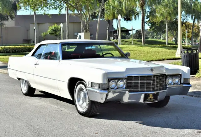 iconic restored 1969 cadillac deville convertible 472ci auto fully loaded