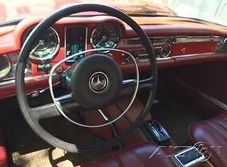 1968 mercedes benz 250 sl automatic rwd convertible