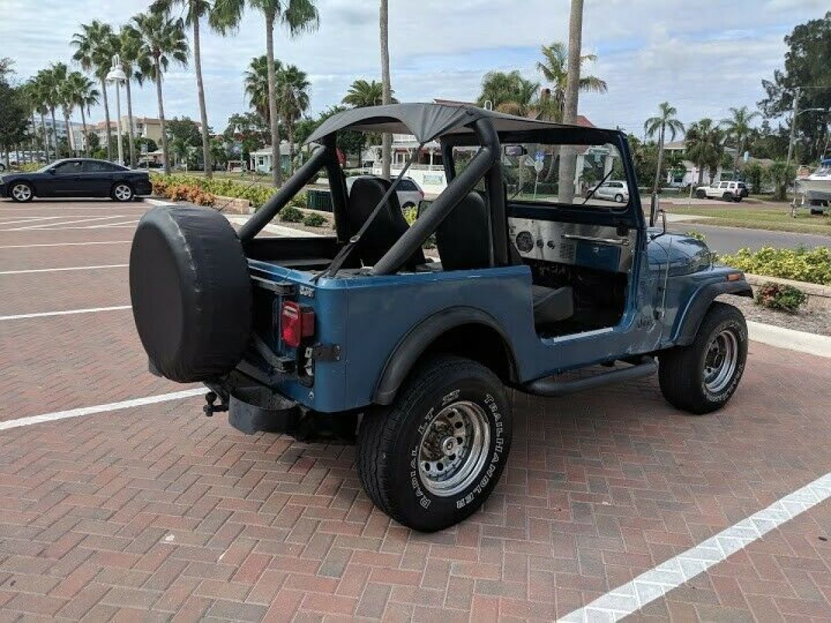 great 1985 cj 7 "jeep wrangler" - great weekend driver