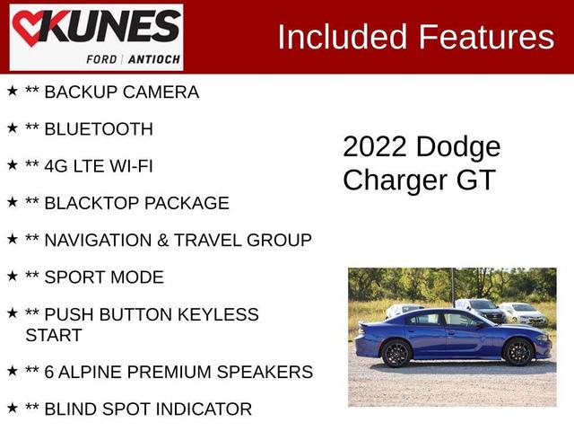 2022 dodge charger gt