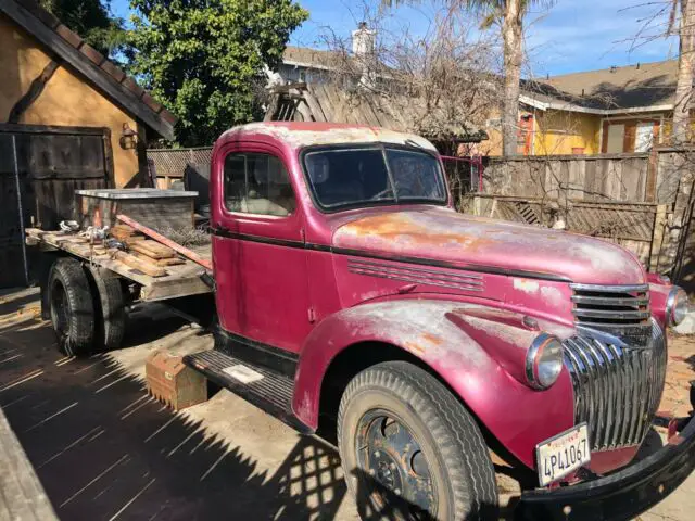 1945 chevrolet flat bed pick up
