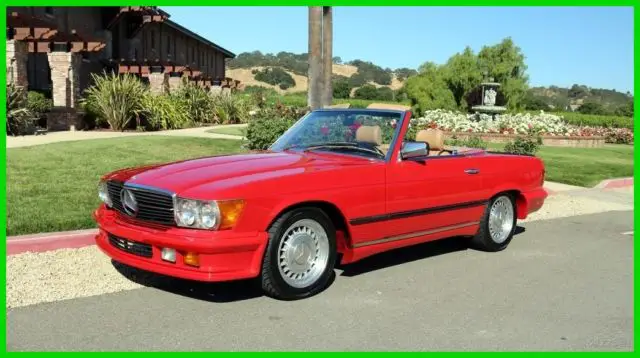 "survivor"1983 mercedes 500sl amg one-owner original paint 48,256 original miles
