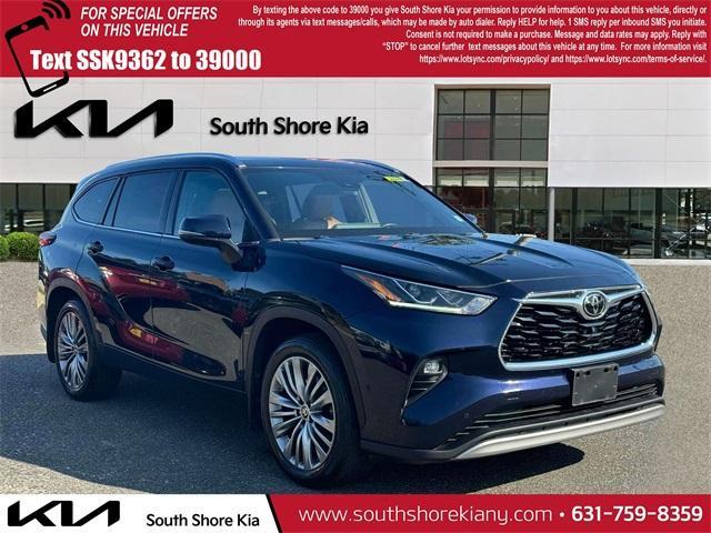 2021 toyota highlander platinum