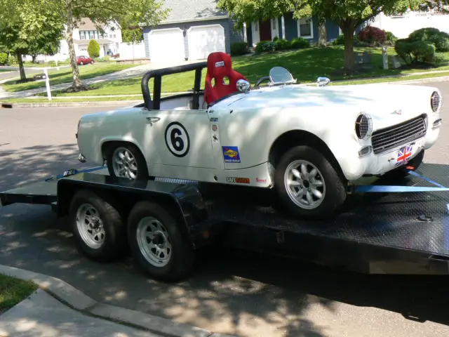 1966 austin healey sprite race car can be made streetable / includes some parts