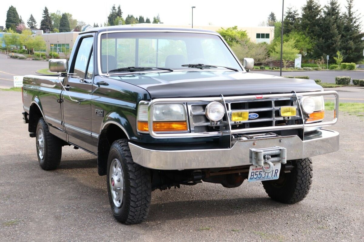 1992 ford f250 regular cab 4x4 low miles obs 1993 1994 1995 1996 1997