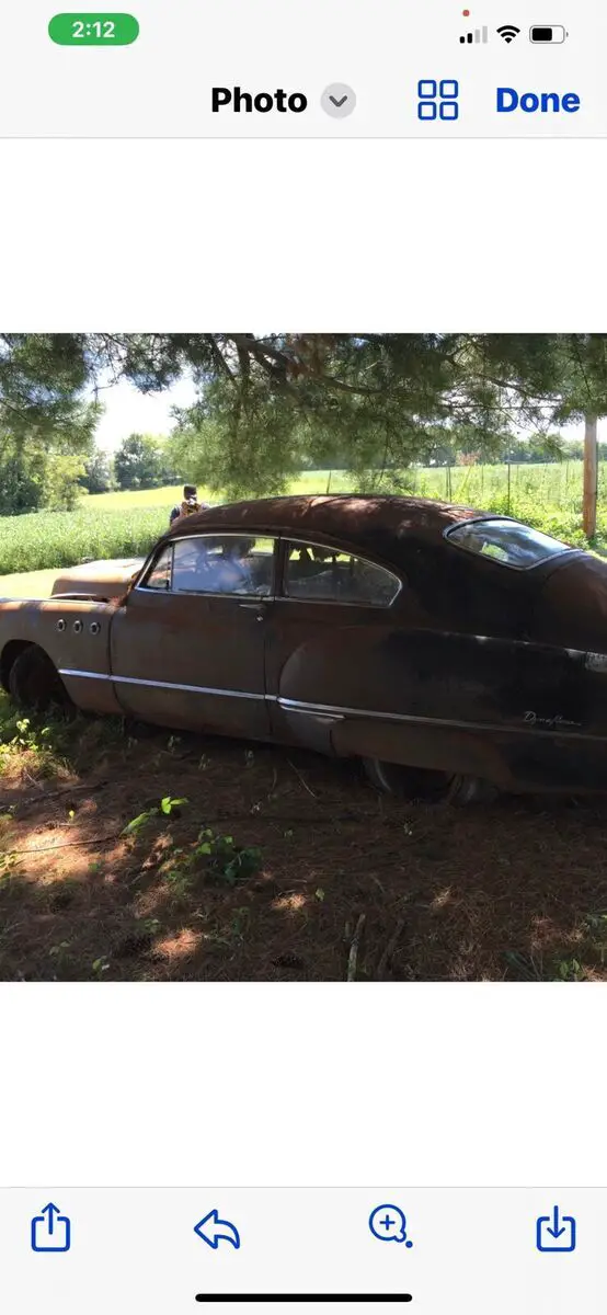 1949 buick 40 coupe black rwd manual coupe