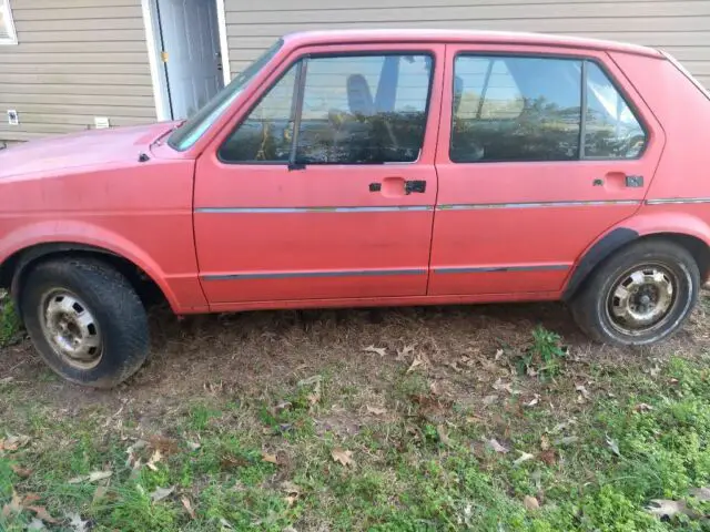 1984 volkswagen vw rabbit - roller/project