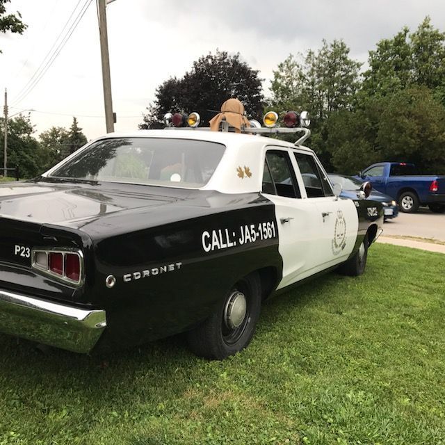 police squad car recreation