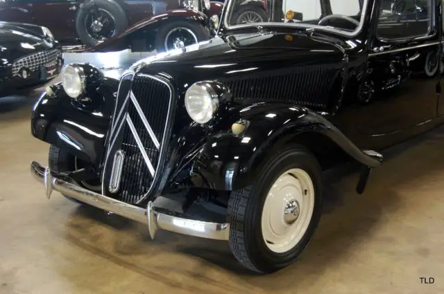 1957 citroen traction avant, black with 0 available now!