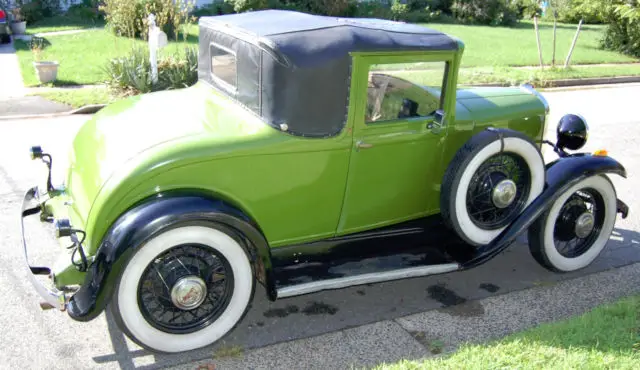 1931 willys 6 coupe - runs, drives
