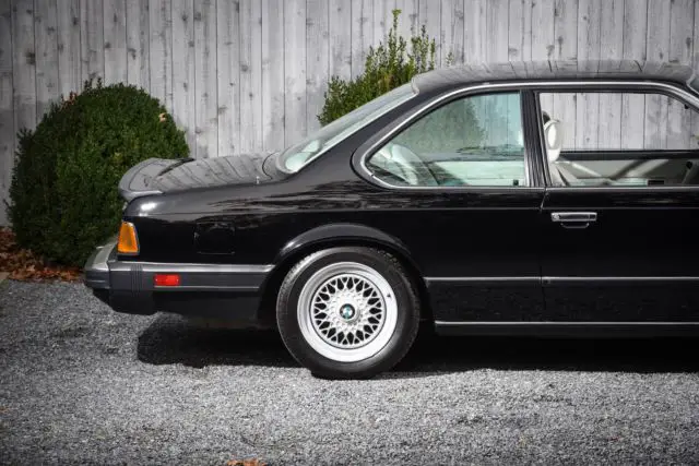 1987 bmw m6 67,123 miles black coupe i6 3.5l m