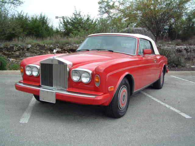 1988 rolls royce corniche ii convertible, 17,000 original miles
