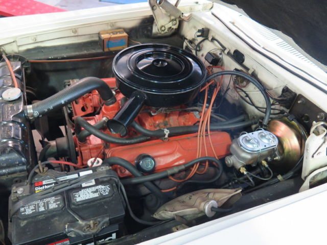 318 v8 automatic white blue interior survivor