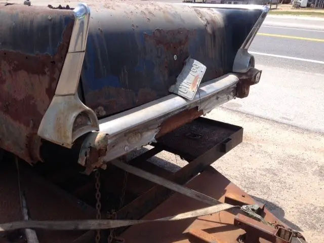 1957 chevrolet bel air 2 door hardtop (california frame?)