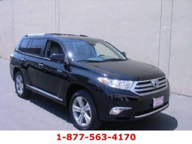 2013 toyota highlander limited v6 w/nav...certified in san rafael, ca