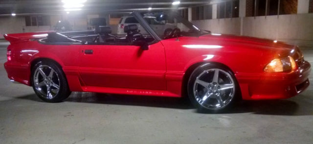 1991 ford mustang gt conv 2nd owner,cobra,saleen,roush,shelby