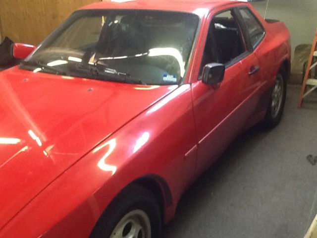 porsche 944s 1987 16 valve red/black project 58k