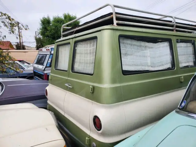 1968 dodge a100 van green rwd manual