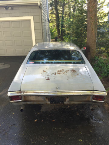 1970 chevrolet chevelle malibu hardtop 2-door 5.7l honest car, rust repair done