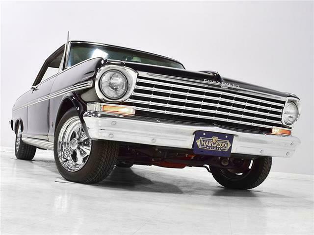 1963 chevrolet nova ss 49534 miles black hardtop 230 inline-6 automatic