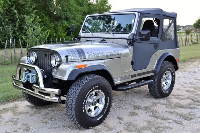 1979 jeep cj cj-5 renegade, custom build, no reserve, lifted, like new