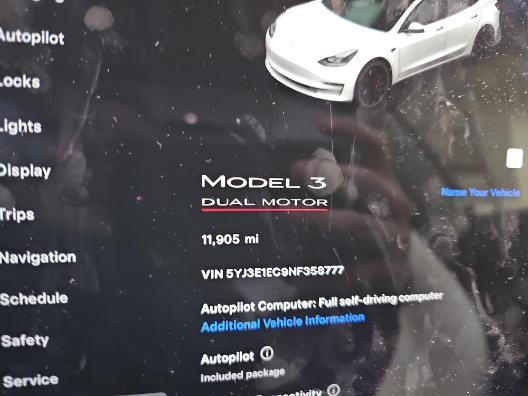 2022 tesla model 3 performance