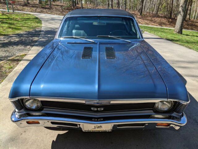 1969 nova ss 3969(350hp), a/c,power frt. disc brakes,frame off restoration,auto