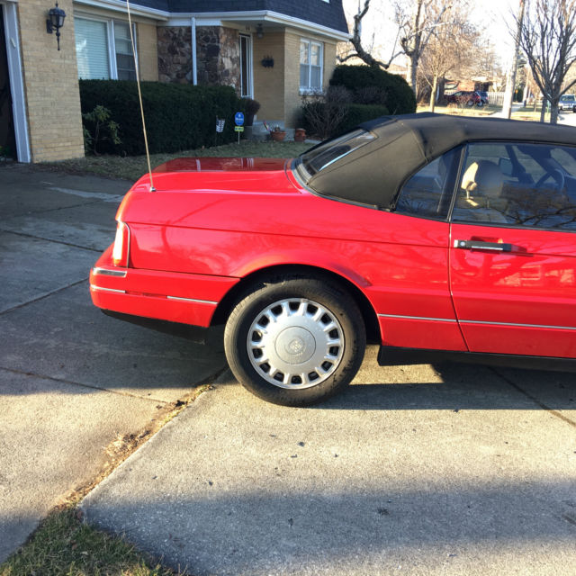 1991 cadillac allante base convertible 2-door 4.5l beautiful original car