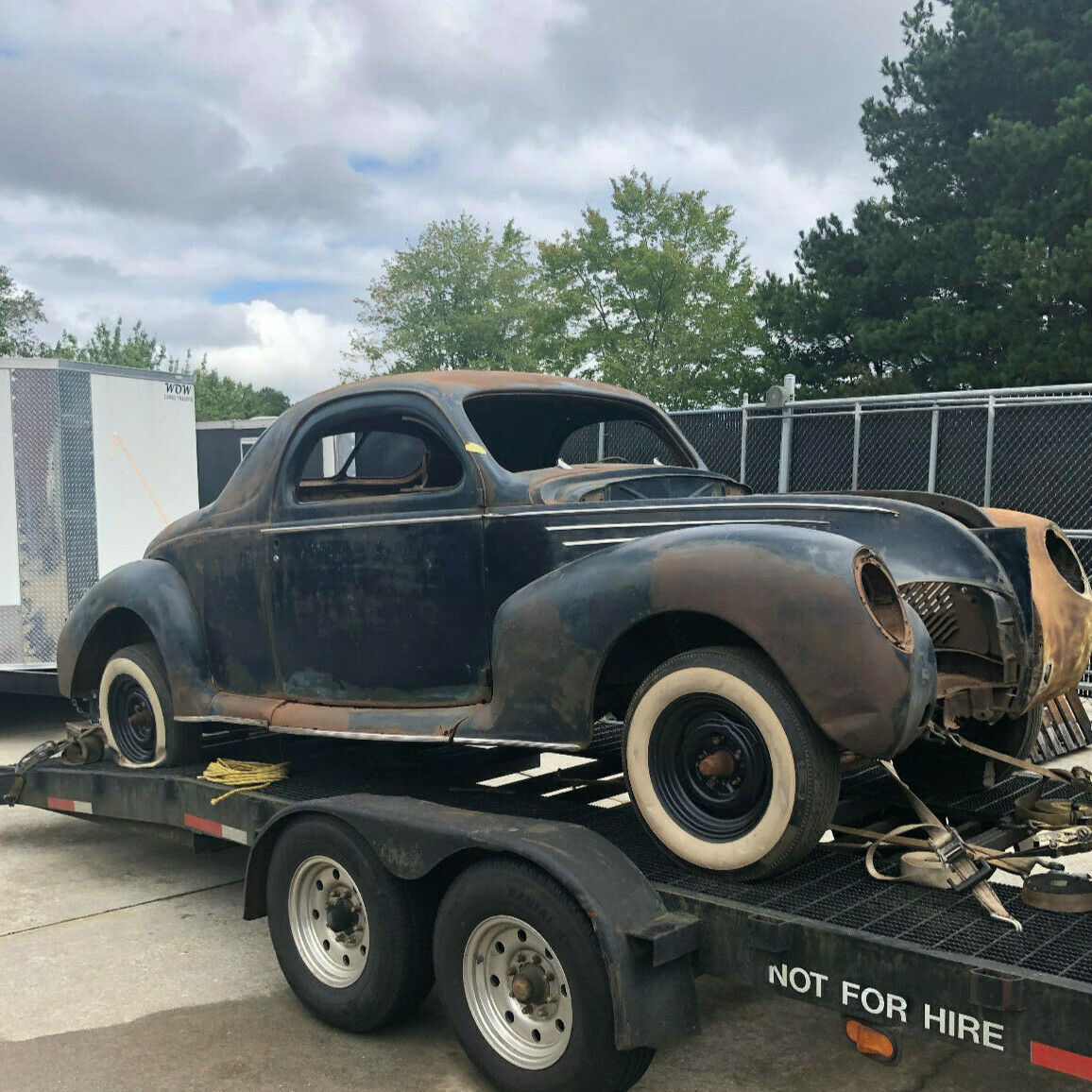 original 1939 lincoln zephyr coupe with parts
