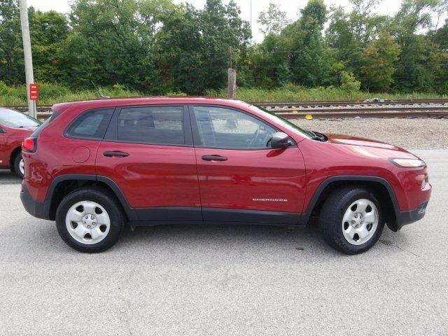 certified 2017 jeep cherokee 4wd sport charleston, wv 25303 for sale in charleston, west virginia