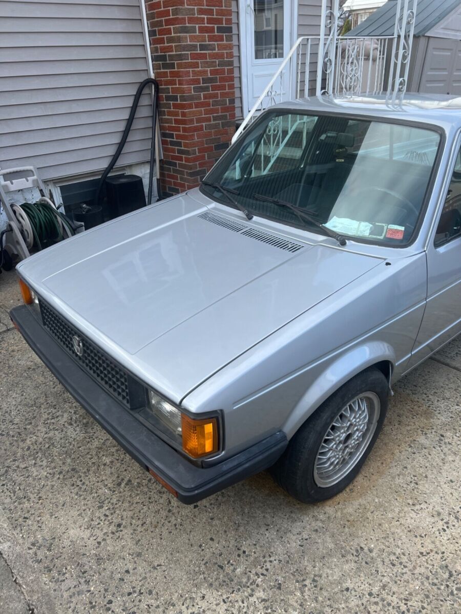 1982 volkswagen rabbit caddy pickup truck 2.0 aba gas 5 speed manual