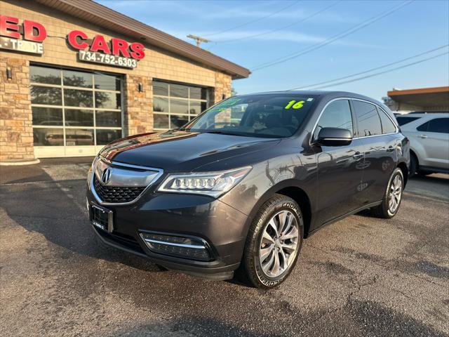 2016 acura mdx sh-awd