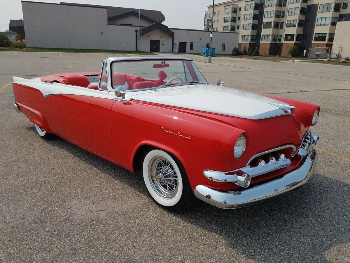 ultra rare ! 1955 1/2 dodge custom royal lancer convertible ! one of a kind !