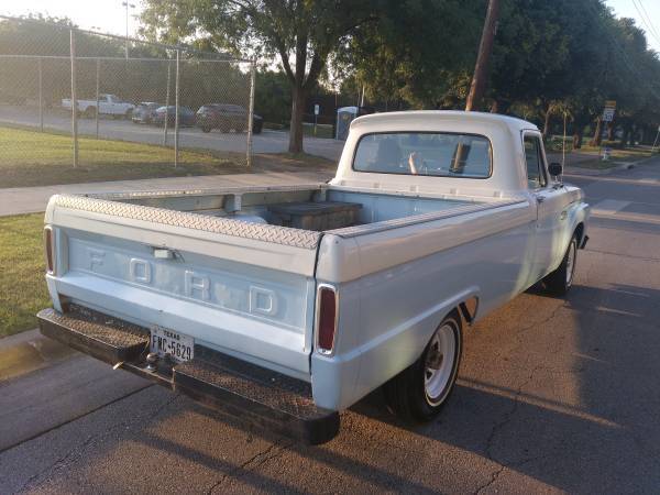 1965 ford f-100 rebuilt engine