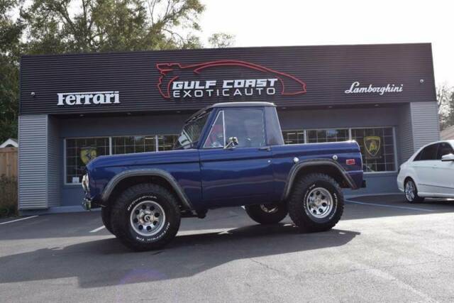 1972 ford bronco 34 miles blue suv v8 5.0l automatic