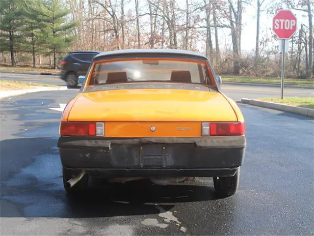 1972 porsche 914 targa 56,382 miles orange 2 door 1.8 liter 4 cyl manual