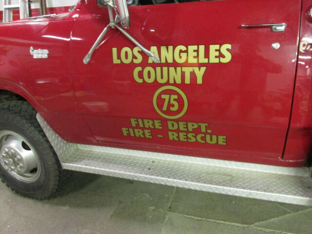 1975 dodge power wagon firetruck