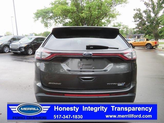 used 2015 ford edge awd titanium okemos, mi 48864 for sale in okemos, michigan
