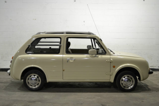 1989 nissan pao -- ivory - 79 mpg - 5 speed - 82k - ice cold a/c - timing recent