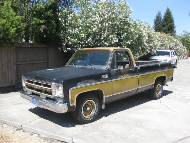 1975 gmc sierra classic "gentleman jim" rare limited edition 1 owner