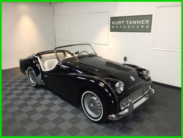 1960 triumph tr3a. factory od. one owner car. 43k original miles. matching #'s
