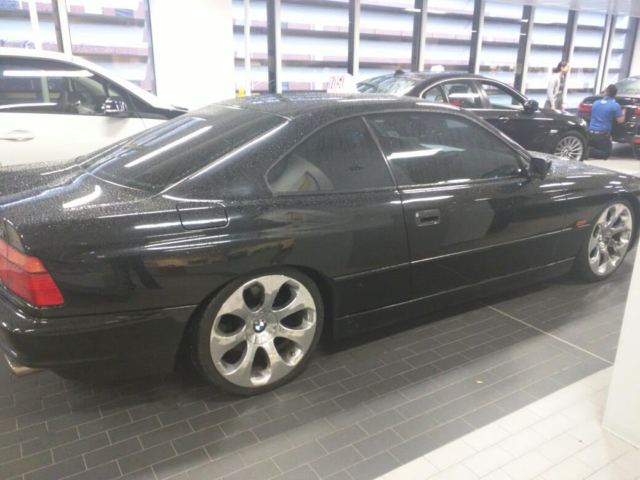 1992 bmw 850i e31 black on black, 2 door coupe - 8 series - rare car