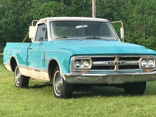 1967 gmc pickup truck - custom trim short bed