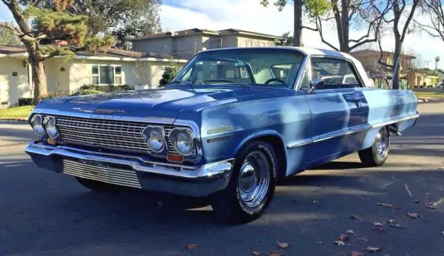 1963 chevy impala 327/300 hp, 4-speed, 2 door hardtop