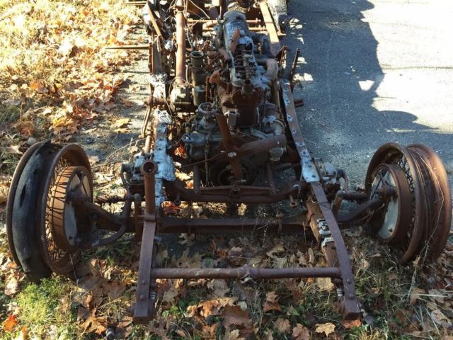 1931 rolls royce 20/25 chassis and misc parts