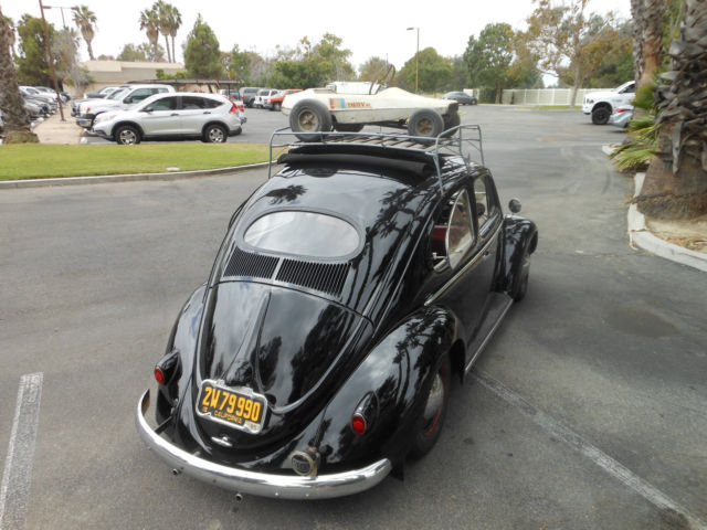 1955 volkswagen beetle - classic 1955 oval window ragtop
